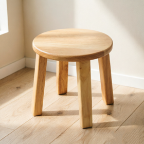 Personnalisé En Bois De Caoutchouc Solide Tabouret Haut Chaise Nordique En Bois Tabouret De Table De Bar Cuisine Salle À Manger Chaise Latérale