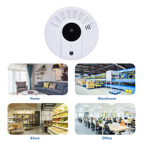 Détecteur de fumée WiFi Caméra (EL-LS008) 1080P PIR Vision Nocturne pour Autorisé Sécurité Intérieure
