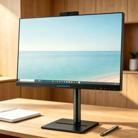 21.5 بوصة 23.8 بوصة I3 I5 I7 كمبيوتر مكتبي الكل في واحد كمبيوتر أيو أحادي الكتلة حاسب شخصي الكل في واحد