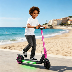 Hochwertige OEM China Elektro-Roller Fabrik für Kinder - Kinder-Elektro-Scooter mit LED-Beleuchtung für Spaß