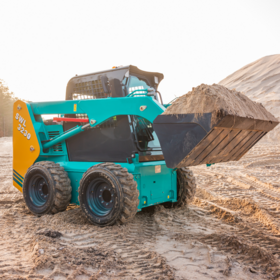 China Famous Brand Small Loader 1100kg Skid Steer Loade SWL3220