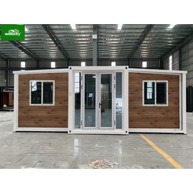 Casa Modular de Lujo Expandible de 20 pies para Espacios Exteriores de Vacaciones con Diseño Interior y Material Impermeable