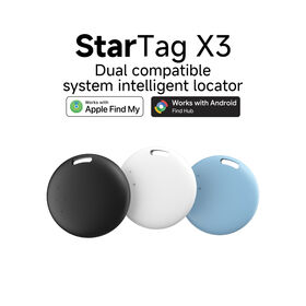 Mini Dual system Tracker for Keys and Wallet Locator for Everyday Item Finding Portable and Convenient with Vehicle Tracking