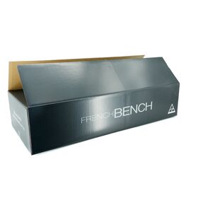 Factory Price Heavy Duty Long Rectangular Corrugated Box Custom Black Print Packaging for Salon Equipment