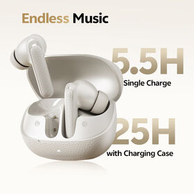 Hersteller 45dB ANC Dual-Treiber TWS-Ohrhörer Bluetooth v5.4 HiFi-Stereo mit 45H Wiedergabezeit und anpassbarem EQ
