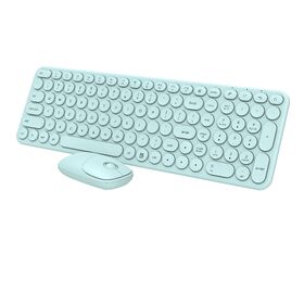 Drahtlose Tastatur Maus Combo, 2,4G Kompakt Ultra dünn Ergonomisch Akzeptieren OEM und ODM Fabrik preis Lieferant, hohe Rückseite