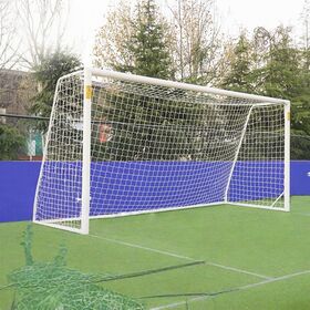 Robuste freistehende Aluminium-Fußballtor für 7 Spieler, 5M x 2M, stabile Konstruktion für den Spielbetrieb