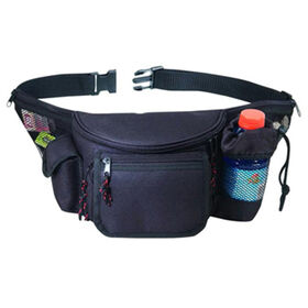 Breath Mesh Close-fitting Sports Water Bottle Waist Belt