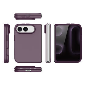 Nuevo Modelo Funda Plegable Tipo Flip para iPhone 18 Fold i-Phone Ultra, Suave Silicona Líquida a Prueba de Golpes