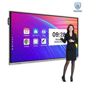 Dual-System Interaktives Whiteboard 65"/75"/85"/98"/110" Perfekt für Meetings und Präsentationen