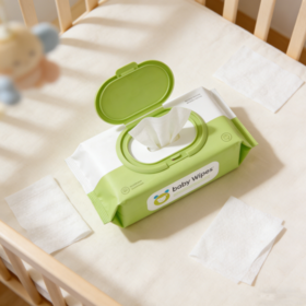 Hot seller Plastic free Water Wipes Hypoallergenic Biodegradable Baby Wipes For Baby and Kids