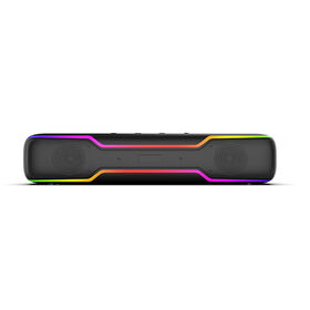 2026 Factory Price 3000mah 16W LED Wireless Bluetooth Speaker Soundbar BT Speaker with RGB Light