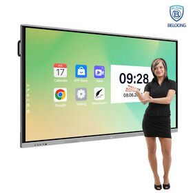 Innovative interaktive Smart Board Displays (55, 65, 75, 85 Zoll) mit drahtloser Zusammenarbeit für moderne Konferenzräume
