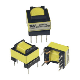 EE10 Transformador de retorno de alta frecuencia vertical Custom Ferrite Core PCB Mount para LED Driver SMPS Transformador de alimentación