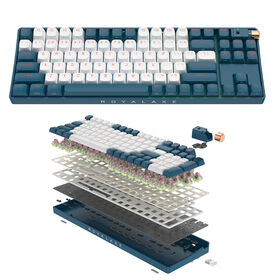 Mechanical Gaming Keyboard Gaming PBT Keycap Rotary Switch 2.4g/Bluetooth/wired,Wireless Mechanical keyboard,OEM and ODM factory