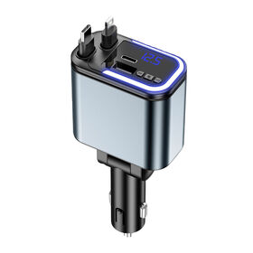Foldable Multi Port Super Fast USB Car Charger