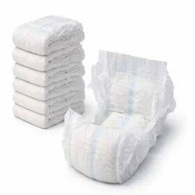 Pabrik Grosir Kualitas Tinggi Super Absorbent Popok Dewasa Sekali Pakai Bahan Pulp Fluff Lembut Bernapas Dicetak untuk Lansia
