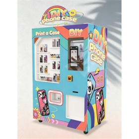 2026 Smart Custom Phone Case Vending Machine 240V Touch Screen Eco-Friendly Retail Kiosk CE Certified for Mall and Public Areas