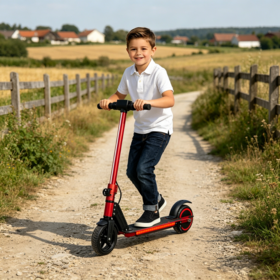 Enfants uniques en gros E-Scooter à deux roues | batterie au lithium de 21.6V 2.5Ah, puissance 150W, roues de 6,5 pouces, prix direct d'usine
