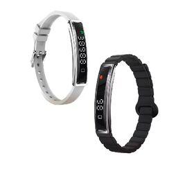 Smart Sports Bracelet Built-in Chip Life Waterproof Crystal Glass Silicone Band TFT Display Heart Rate Monitoring Sleep