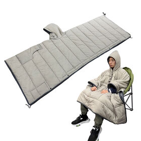 New Design 4 Season Nylon Envelope Cape Sleeping Bag Poncho for Winter Cold Weather Outdoor Camping Traveling