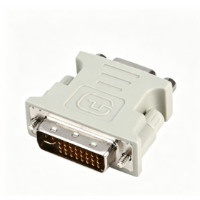 DVI-I (24+5) Stecker auf VGA Buchse Adapter