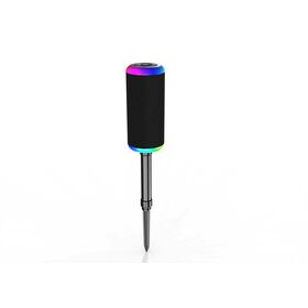 مكبر صوت للحفلات AURACAST RGB مقاوم للماء خارجي قابل للتوصيل لحفلات الحديقة أو التخييم أو النزهات أو الاسترخاء على الشرفة