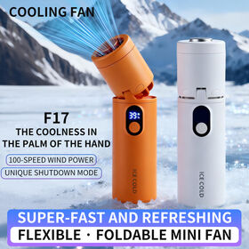 Ventilateur Portable Rechargeable Haute Vitesse Vente en Gros