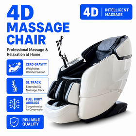 OEM Lieferant Elektrischer AI Smart 4D Zero Gravity Full Body SL Track Shiatsu Massagesessel Luxus-Sofa für den Heimgebrauch