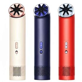 USB Bladeless Mini Fan 5 Speeds 3000mAh Low Noise