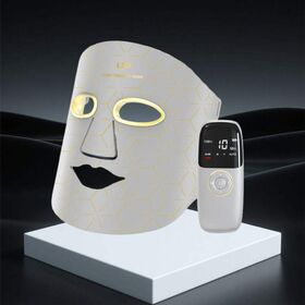 Mascarilla Facial de Terapia de Luz LED Roja para Venta al por Mayor, Mascarilla de Silicona con Terapia de Fotones para Cuidado de la Piel y Tratamiento del Acné