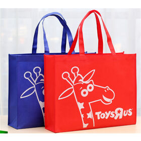 Custom Print Foldable Promo Nonwoven Shopping Bag