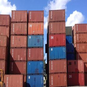 Used Standard Shipping Container 20 Ft 40 Ft Steel Freight Container Dry Box for Logistics Storage Ready for Sale/ Used Containers