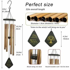 Kit De 12 Campanas De Viento De Madera Con Unicornios Para Colorear – Manualidad Infantil DIY, Decoración Y Regalo Creativo Para Padres E Hijos
