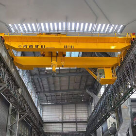 Simple design Winch Lifting Stable Heavy Duty Usage Double Girder Bridge Cranes