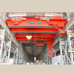 Top-selling item General Design QD Winch Trolley Double Beam Hook Bridge Overhead Crane 80m/min 50t Load for Sale
