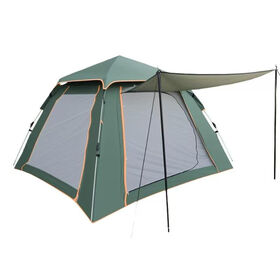Pop-up Tent Automatic Portable Waterproof Single Bedroom Summer Camping Beach Tent No-Setup Folding Outdoor Tent