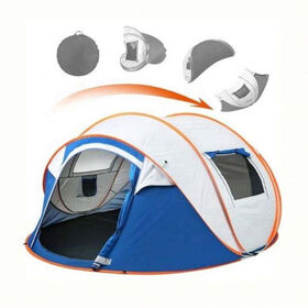 Portable One-Bedroom Automatic Pop-Up Tent Waterproof Beach and Outdoor Family Camping Bed Foldable and Convenient