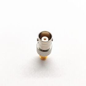 BNC/SMA-KK BNC to SMA adapter female to female RF connector 50ohm RF Coaxial Adapter BNC Female to SMA Female