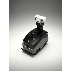 Robot de surveillance AI en plein air avec 360 Pan Tilt LDS VSLAM Reconnaissance faciale étanche et 4G WiFi pour une patrouille de sécurité renforcée