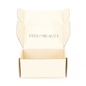 Custom White Corrugated Strong-grade Packaging Logo Drawer Box with corrugated insert