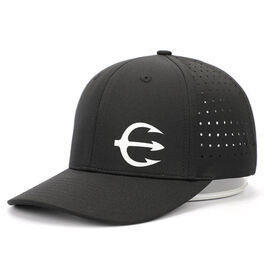 Gorra de Rendimiento Perforada Cortada con Láser Personalizada | Gorra de Béisbol con Tema Marino Trident Hook | Accesorios de Ropa Técnica Deportiva