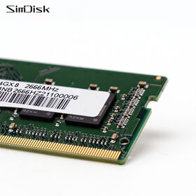 Modul Memori RAM SODIMM DDR4 Kecepatan Tinggi untuk Laptop 4GB 8GB 16GB 2666MHz, RAM Notebook Sepenuhnya Kompatibel untuk Peningkatan PC Kantor & Gaming