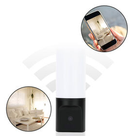 1080P Tuya Wall Lamp WiFi Camera with 300 Degree App Pan for Indoor Smart Security (EL-TY017)