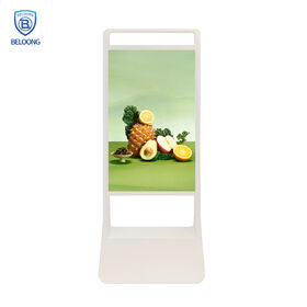 OEM/ODM Ultra-Narrow Bezel Vertikaler Werbe-Display-Ständer Bodenstehender Android Windows WiFi Digital Kiosk für Ausstellungen