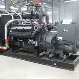 Industrie-Dieselgenerator DG-Set 50KW-2800KW Exportqualität, Hochleistungs-Schallgedämpfter Stromgenerator für Fabriken und Gewerbe