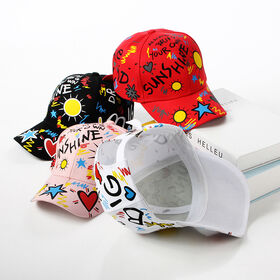 Bulk Custom Graffiti Cotton Dad Hats Unisex Adjustable for Youth Street Outdoor Wear