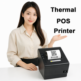 80mm Thermischer POS-Empfangs drucker mit Auto Cutter Kassen schublade Drahtloser Bluetooth-USB-Wifi-Rechnungs drucker