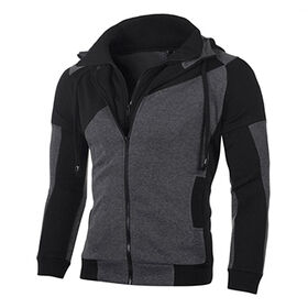 OEM Service Custom Men's Zip Hoodies for Personalized Apparel