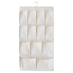 Double-Sided Fabric Hanging Storage Bag